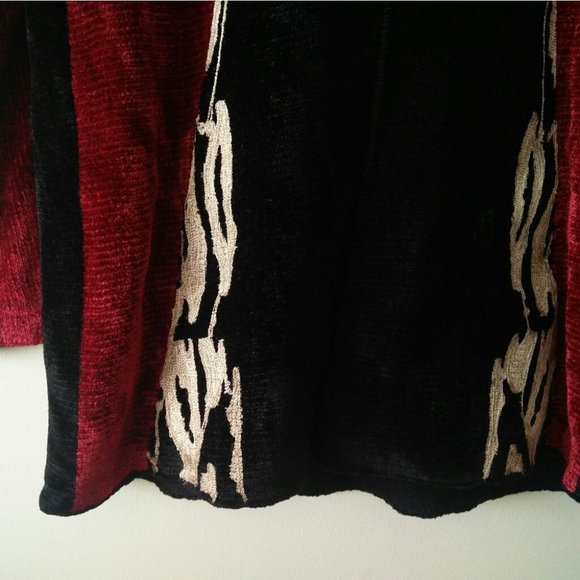 VINTAGE 90's Oversized Wool Chenille Cardigan - Picture 7 of 16